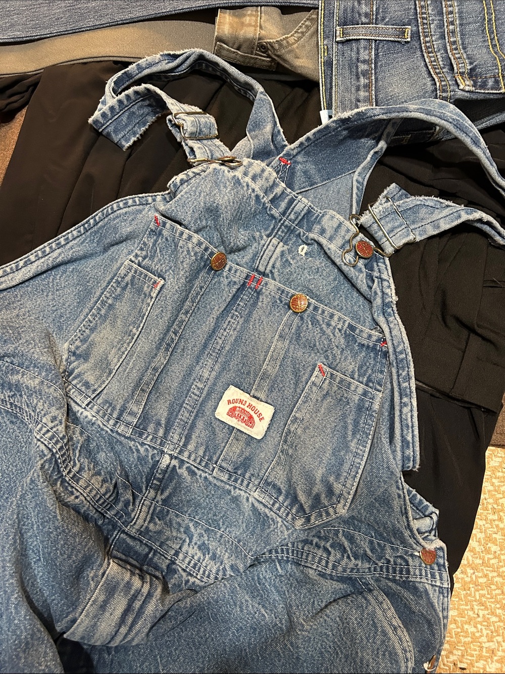 Men's Round House Overalls - Picture 3 of 4